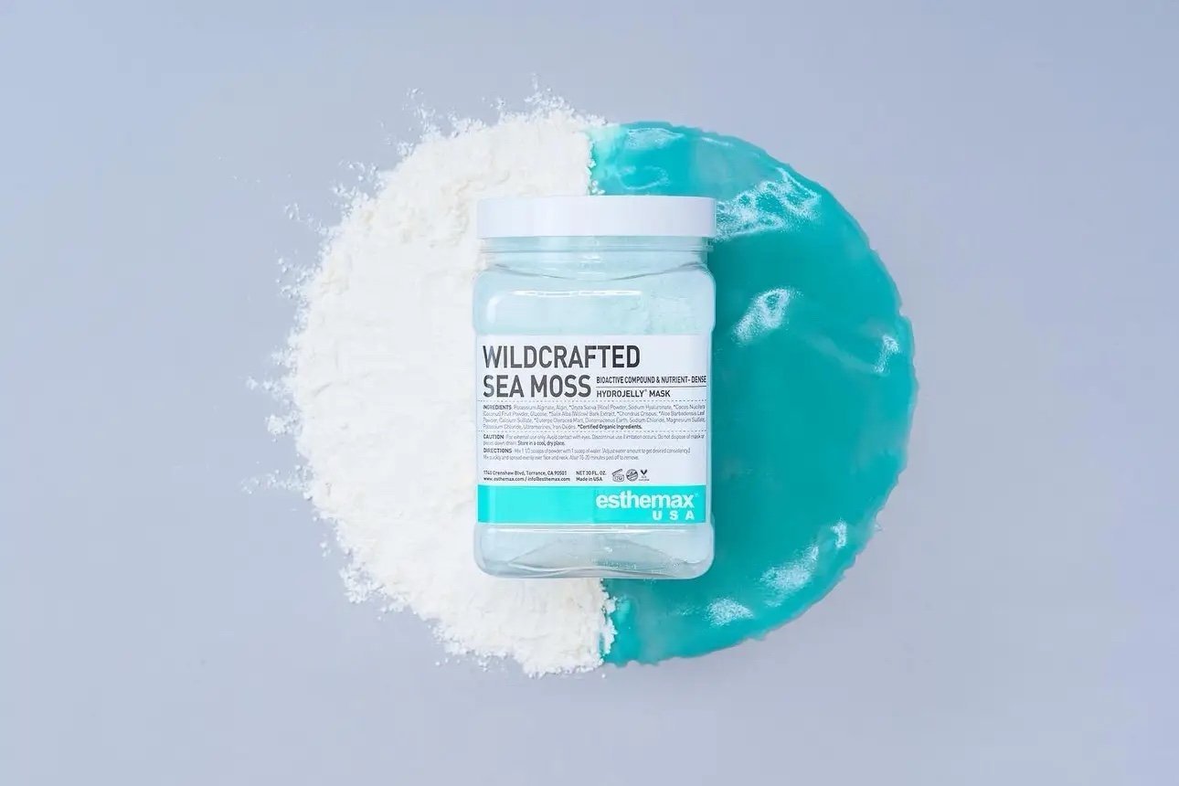 Authentic Esthemax Peel-Off Hydrojelly Mask - WILDCRAFTED SEA MOSS - 30fl oz