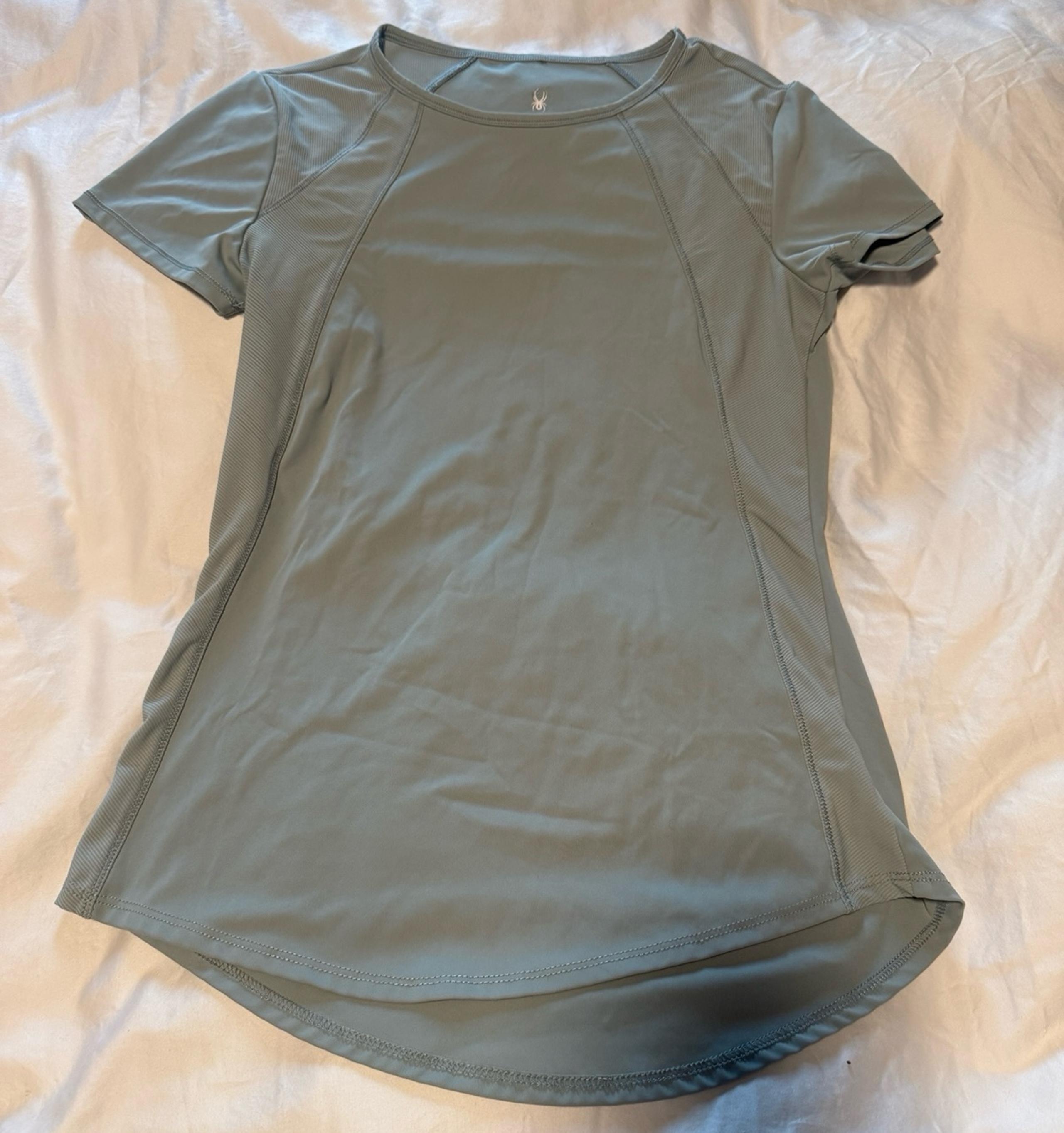 Spyder Women’s Active T-Shirt – XS – Teal Blue Green