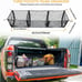 Secure Your Cargo with Heavy Duty Mesh Trunk Bed Organizer includes Metal Hooks