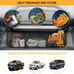Secure Your Cargo with Heavy Duty Mesh Trunk Bed Organizer includes Metal Hooks