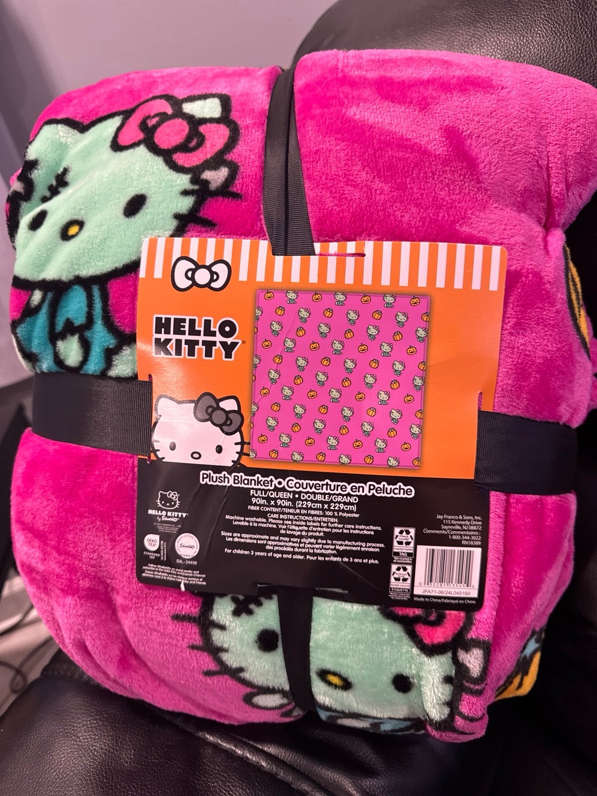 Hello Kitty Frankie blanket queen