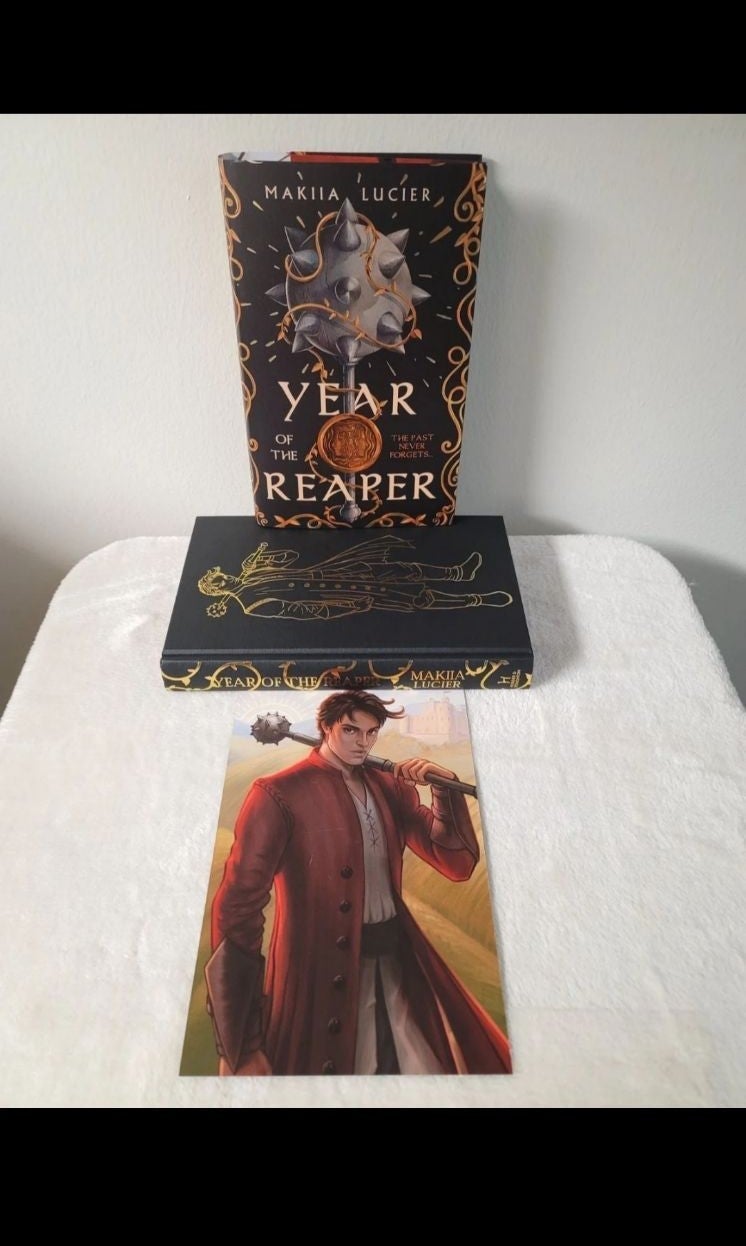 Fairyloot's SIGNED Year of the Reaper by Maciia Lucier