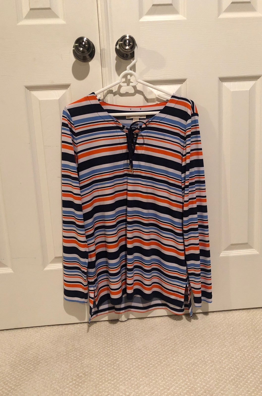 Michael Kors stripped shirt blouse