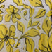 Badgley Mischka Yellow Mixed Print Dress Sz 2