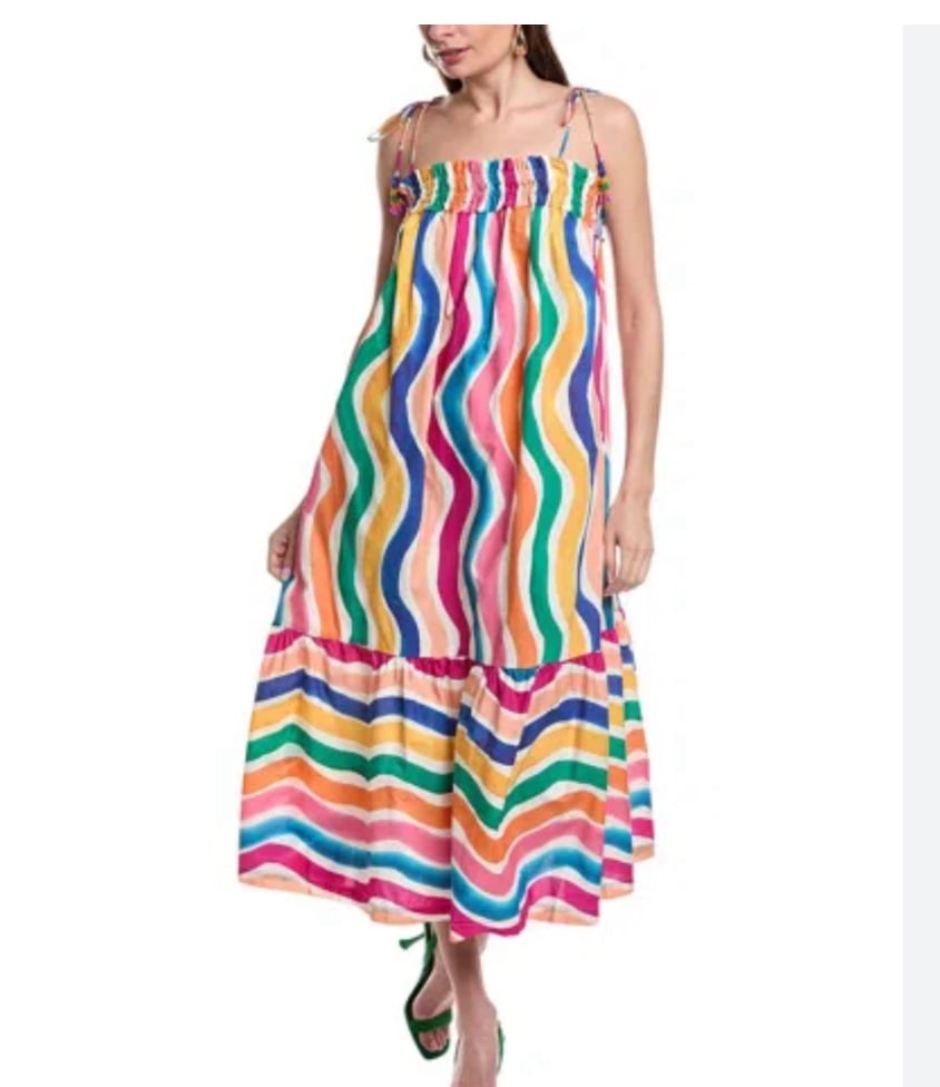 Anthropologie Farm Rio Maxi Dress size Medium NWT