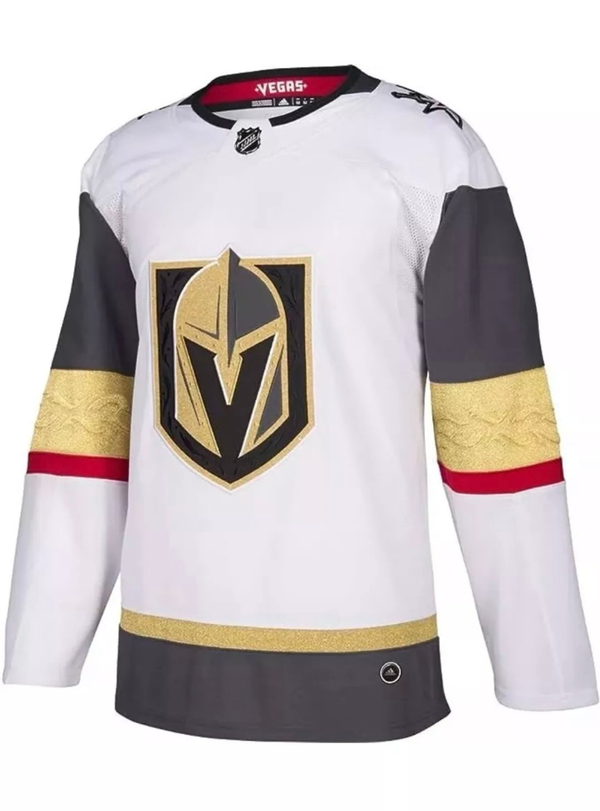 Adidas Vegas Golden Knights Authentic Pro Road Jersey White