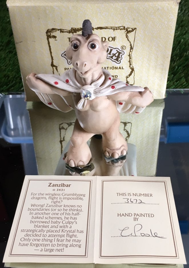 Krystonia Zanzibar Dragon Figurine