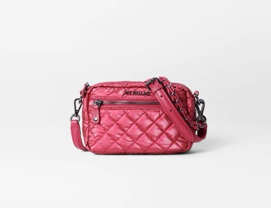 NWT MZ Wallace Mini Crosby Crossbody Bag in Peony Pearl 275