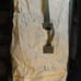 ORIGINAL KOREAN WAR 1951 MILITARY USAF WHITE DUFFEL BAG LARGE w/OD STRAP LD 4253
