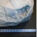 ORIGINAL KOREAN WAR 1951 MILITARY USAF WHITE DUFFEL BAG LARGE w/OD STRAP LD 4253
