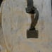ORIGINAL KOREAN WAR 1951 MILITARY USAF WHITE DUFFEL BAG LARGE w/OD STRAP LD 4253