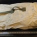 ORIGINAL KOREAN WAR 1951 MILITARY USAF WHITE DUFFEL BAG LARGE w/OD STRAP LD 4253