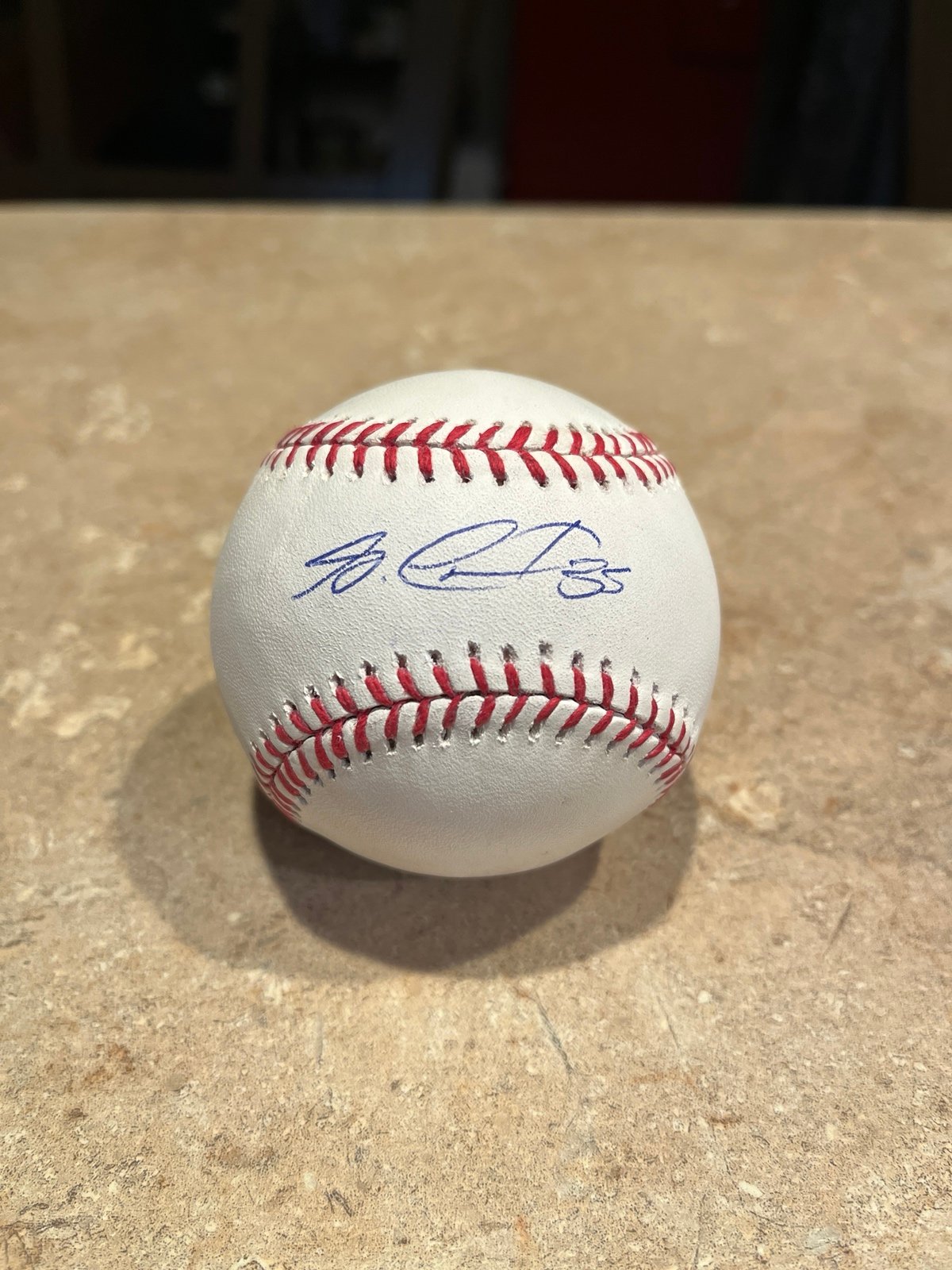 Garrett Crochet Signed Baseball Boston Redsoxs