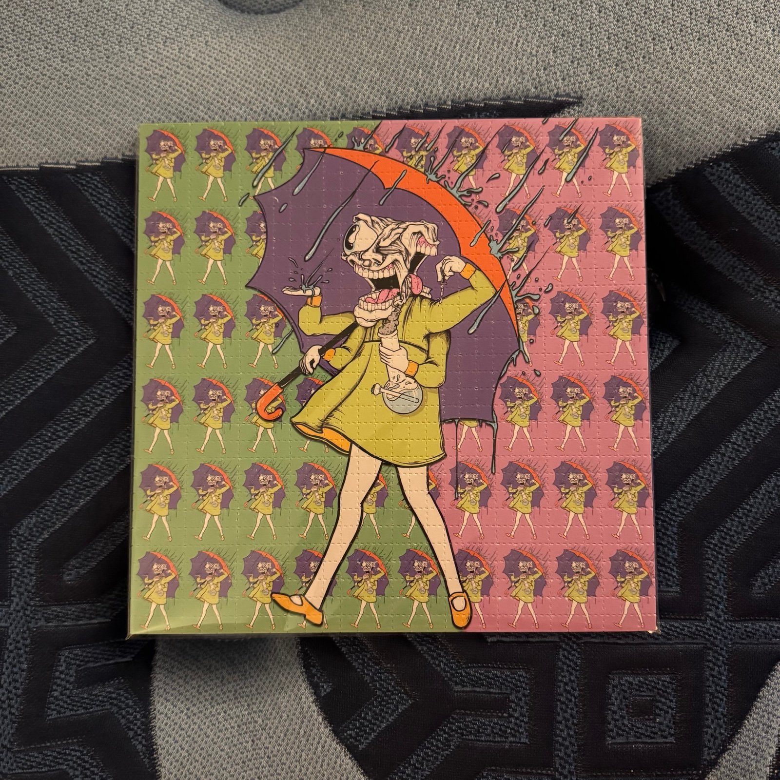 Aaron brooks “slinging in the Rain”blotter art
