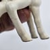 Vtg big blue eyes Animal Deer Fawn Ceramic Salt Pepper Shaker white mcm japan