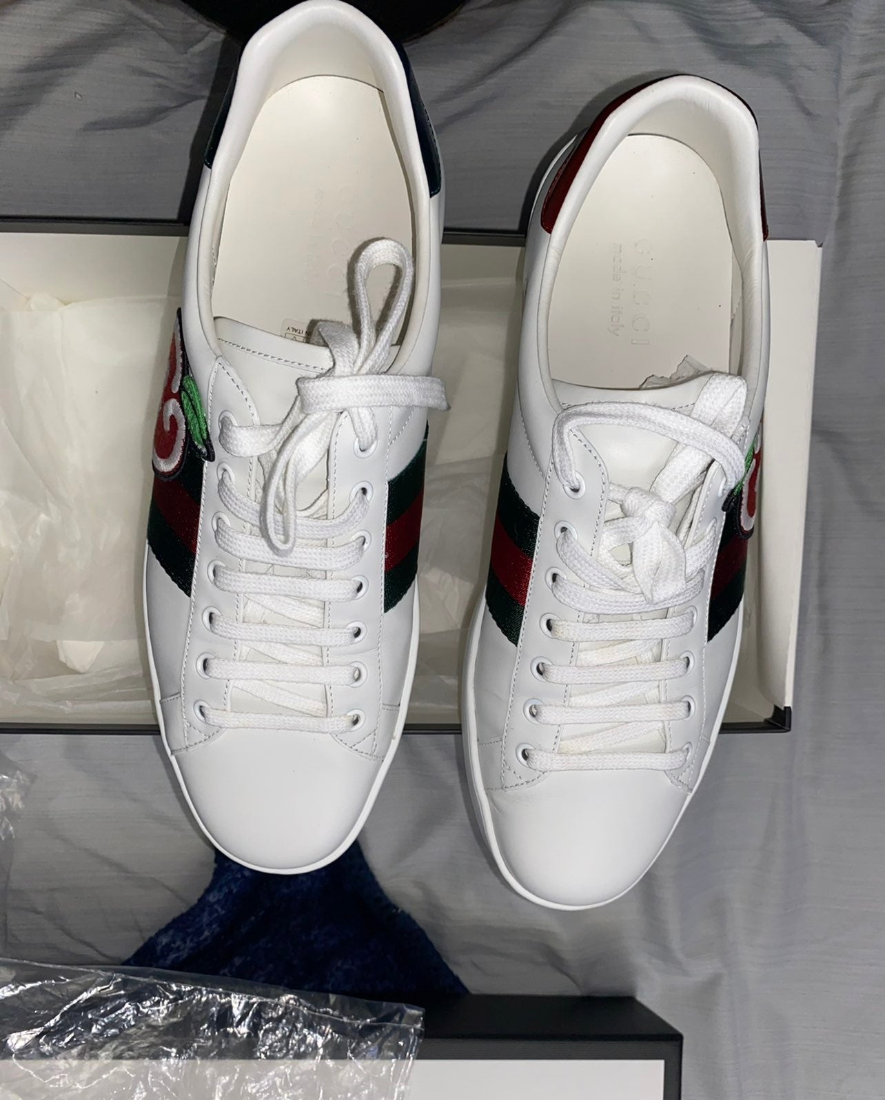 Gucciiiiii worn once photo shoot sz 10 with proof of purchase