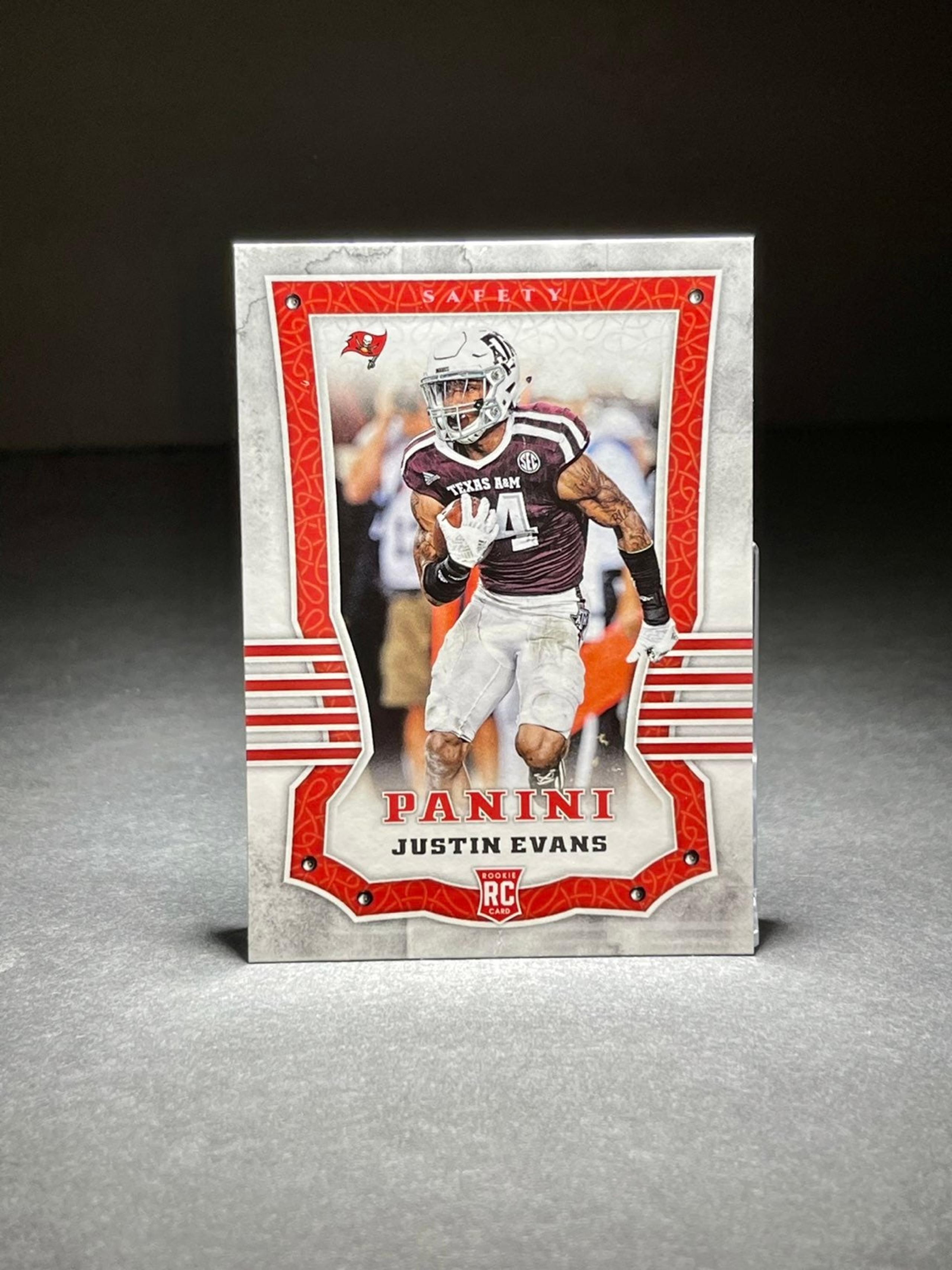 2017 Panini Justin Evans RC RC #154