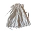 Infant Baptism Christening Dress Embroidered Crosses Cap Sleeves Made in USA
