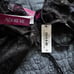 Adore Me Alicia Black Lace Babydoll Lingerie Set Size Medium