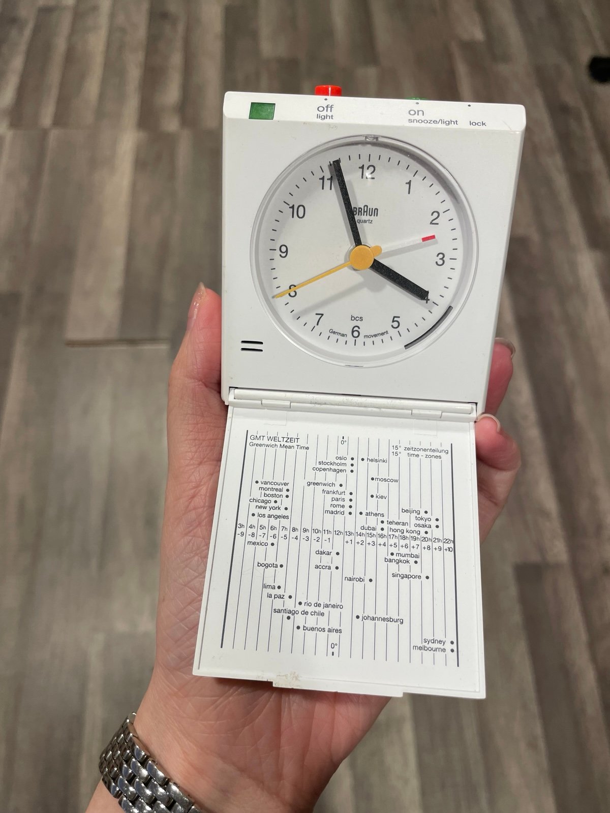 Supreme travel alarm clock SS15 | eBay