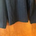 J. Crew men's lambswool V-neck sweater, heathered navy, XL