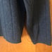 J. Crew men's lambswool V-neck sweater, heathered navy, XL