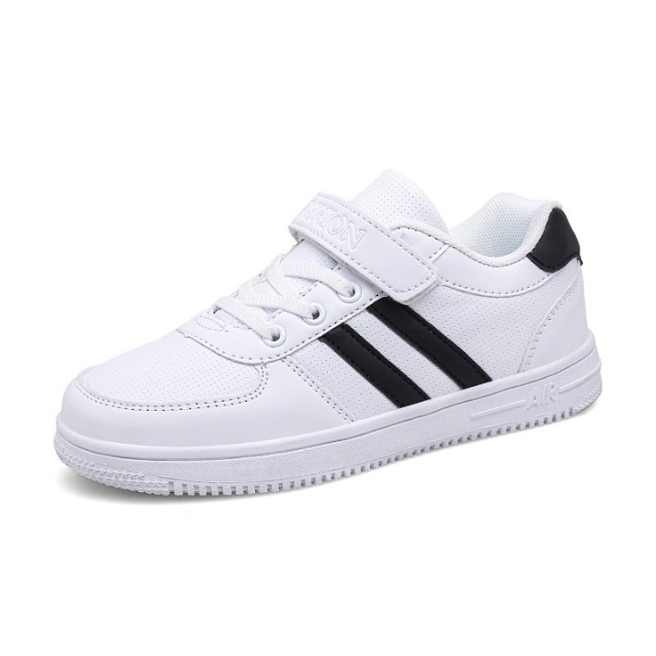 New Style Breathable White Children Sport Students Shoes Board Sneaker Shoes (SX