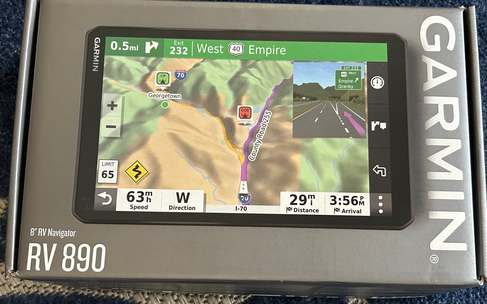 RV Navigation!!!! Garmin RV 890!!!
