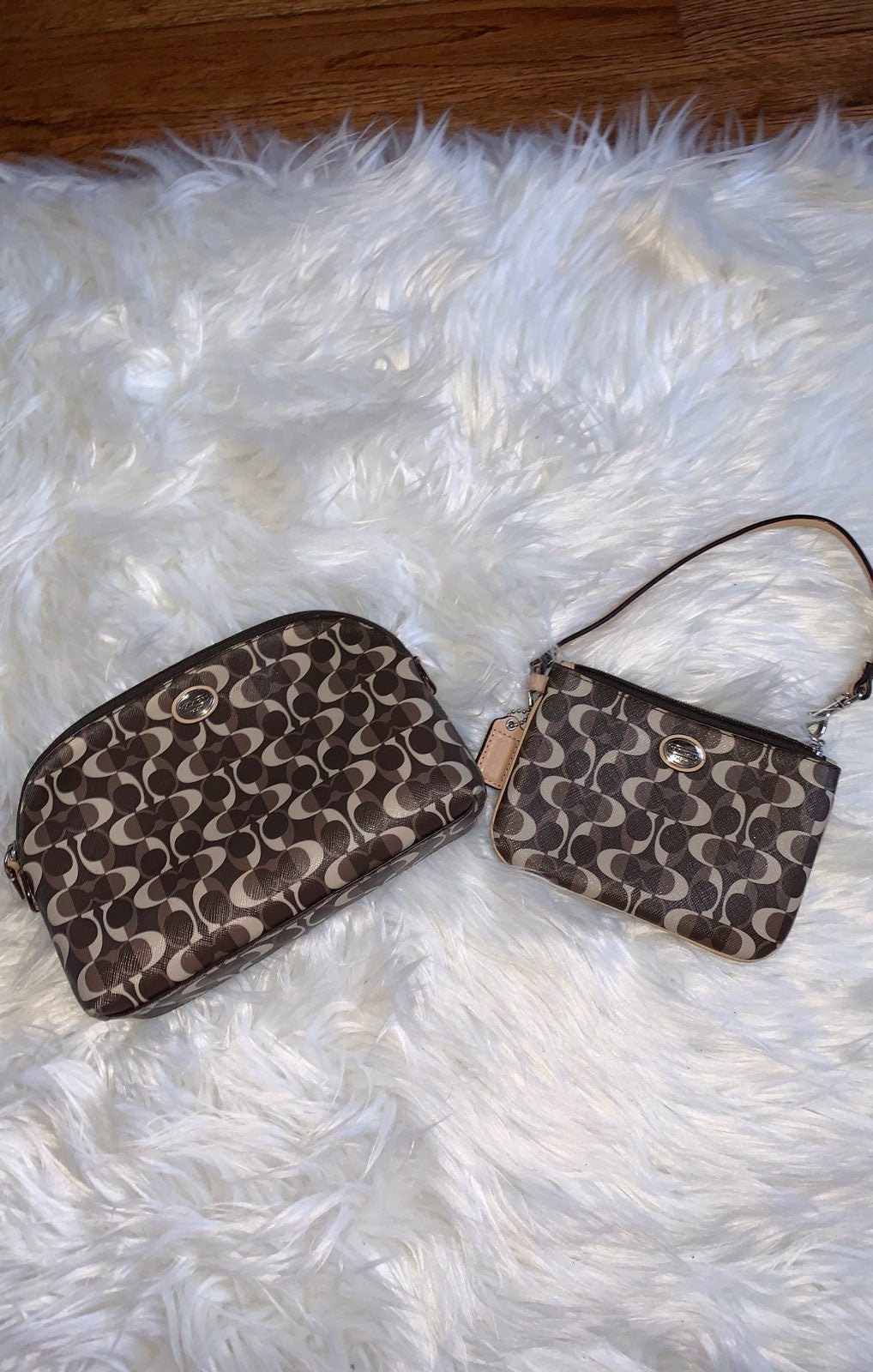 Coach Cosmetic Case and Wallet/Wristlet