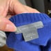 A/E vintage y2k Ribbed Knit 3/4 Zip Colorful Bright Sweater Blouse S blue