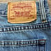 Vintage Levi's 518 Boot Cut Denim Blue Jeans Metal Holes Custom Rare Design Y2K