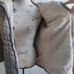 NWT Bebe Sport Gray Quilted Puffer Parka removable faux fur hooded Jacket (M)