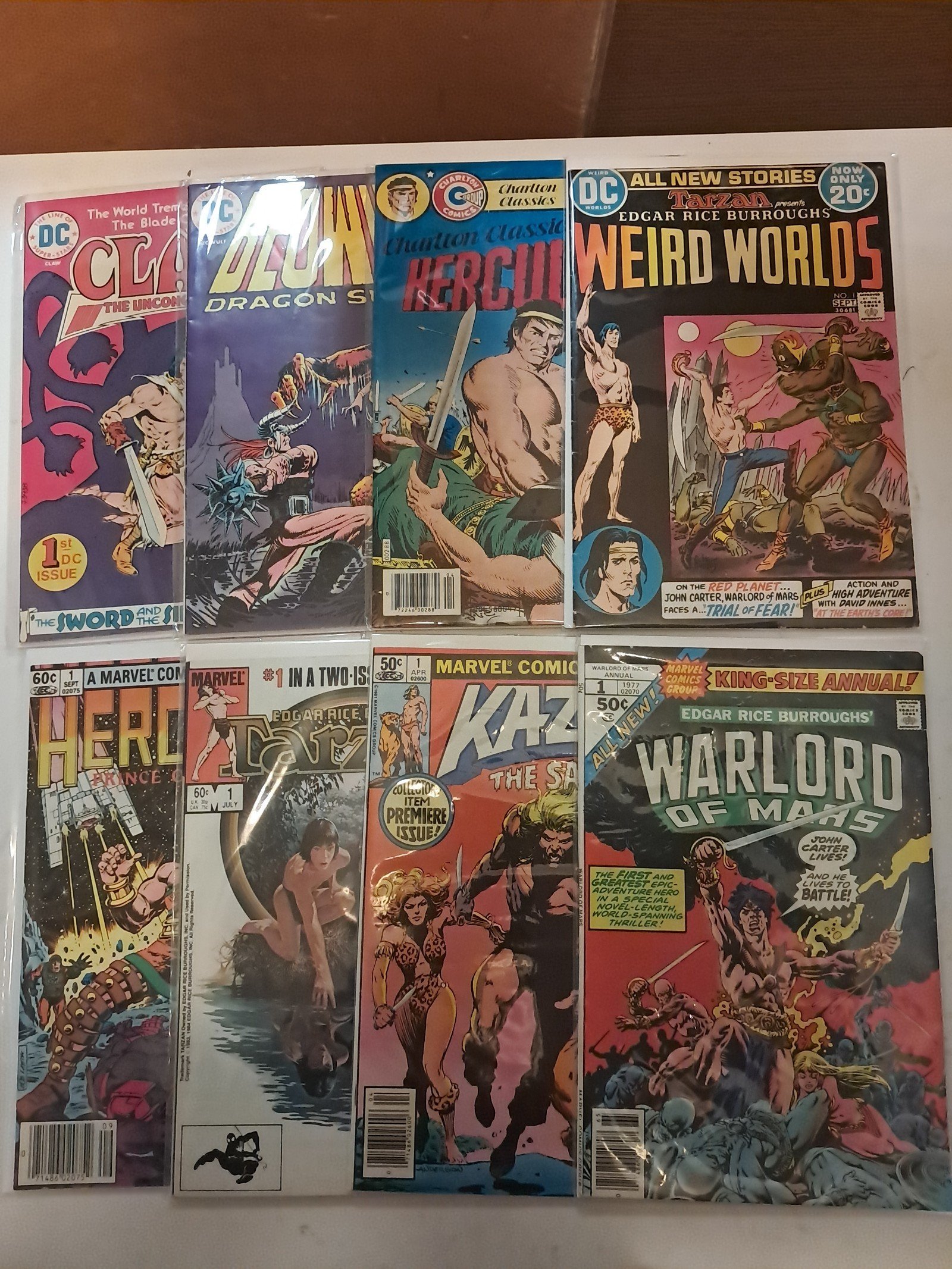 Bronze age #1s; 8 lot, NM to FN, 1972-1983, free shipping