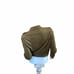 Ellison olive suede utility jacket M