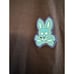 PSYCHO BUNNY Kids Medium 10/12 Blue Short Sleeve Polo Shirt with Logo