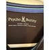 PSYCHO BUNNY Kids Medium 10/12 Blue Short Sleeve Polo Shirt with Logo
