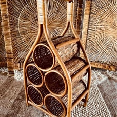 Vintage Boho Bottle Storage
