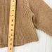Aritzia Babaton Guell Merino Wool Turtleneck Sweater Size S Camel Tan Cropped