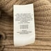 Aritzia Babaton Guell Merino Wool Turtleneck Sweater Size S Camel Tan Cropped