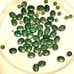 Lot of malachite oval beads and more