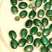 Lot of malachite oval beads and more