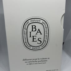 Diptyque Baies Car Diffuser And Scented Insert 0.07oz *Opened Insert*