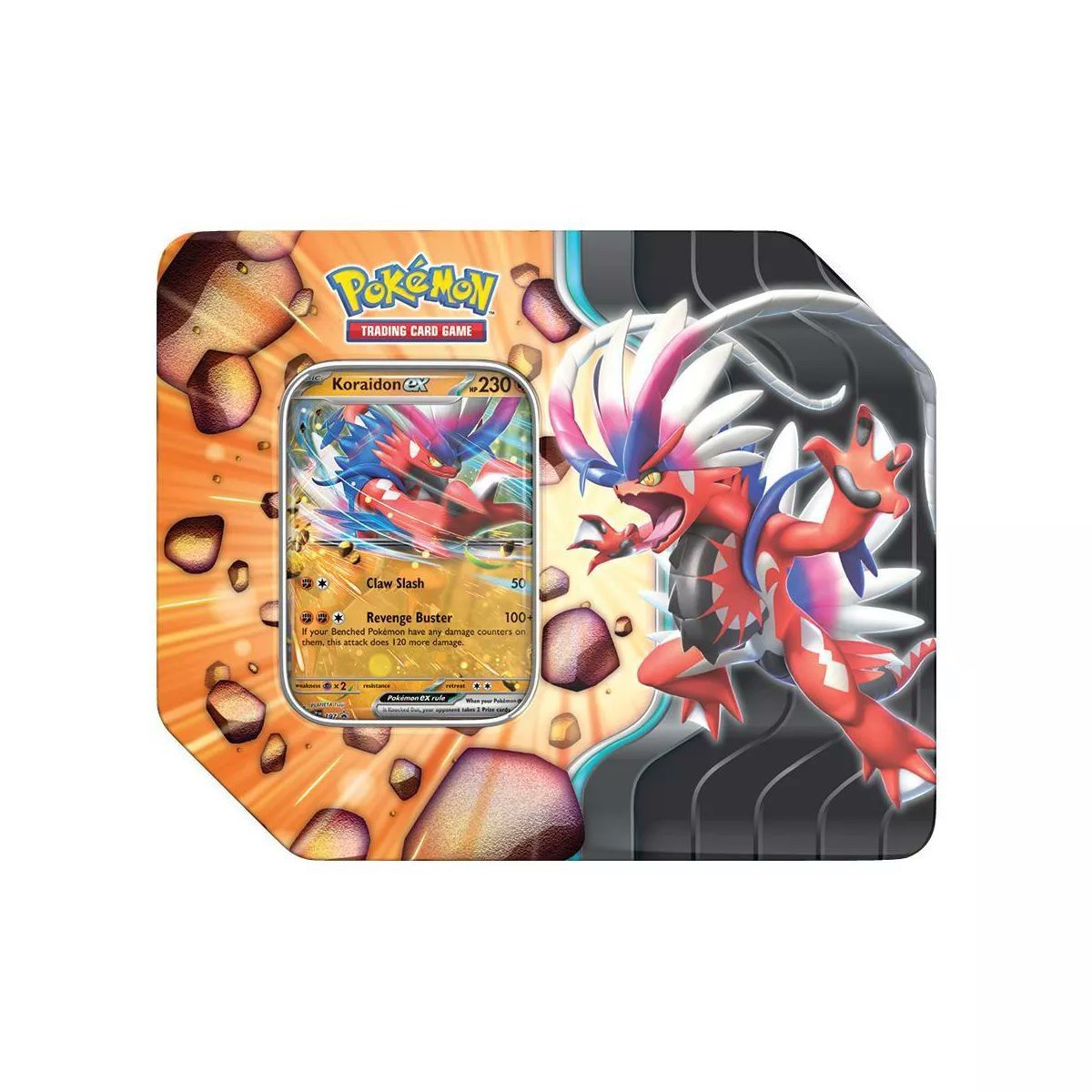 Pokémon Trading Card Game: Slashing Legends Tin Koraidon
