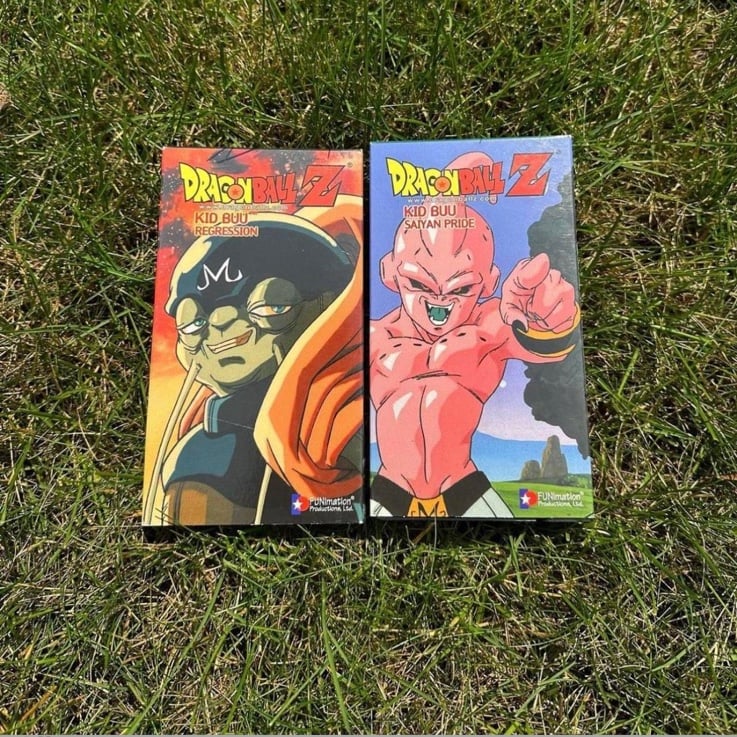 Dragon Ball Z Cartoon VHS Vintage Anime Kid Buu
