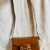 GUC Calfskin Horsebit 1955 Shoulder Bag Brown Sugar