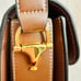GUC Calfskin Horsebit 1955 Shoulder Bag Brown Sugar