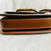 GUC Calfskin Horsebit 1955 Shoulder Bag Brown Sugar