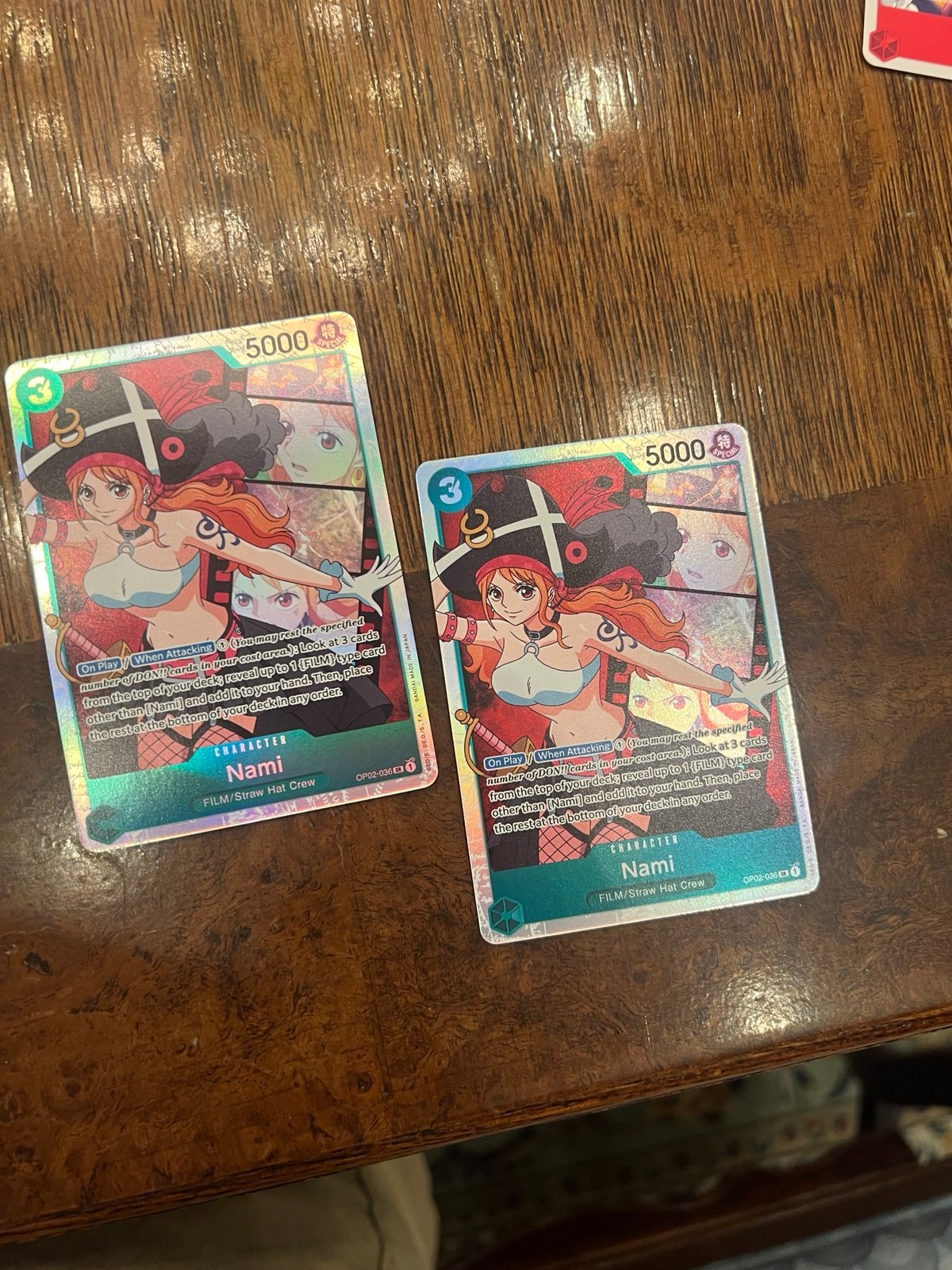 One Piece Nami Paramount War OP02-036 2x