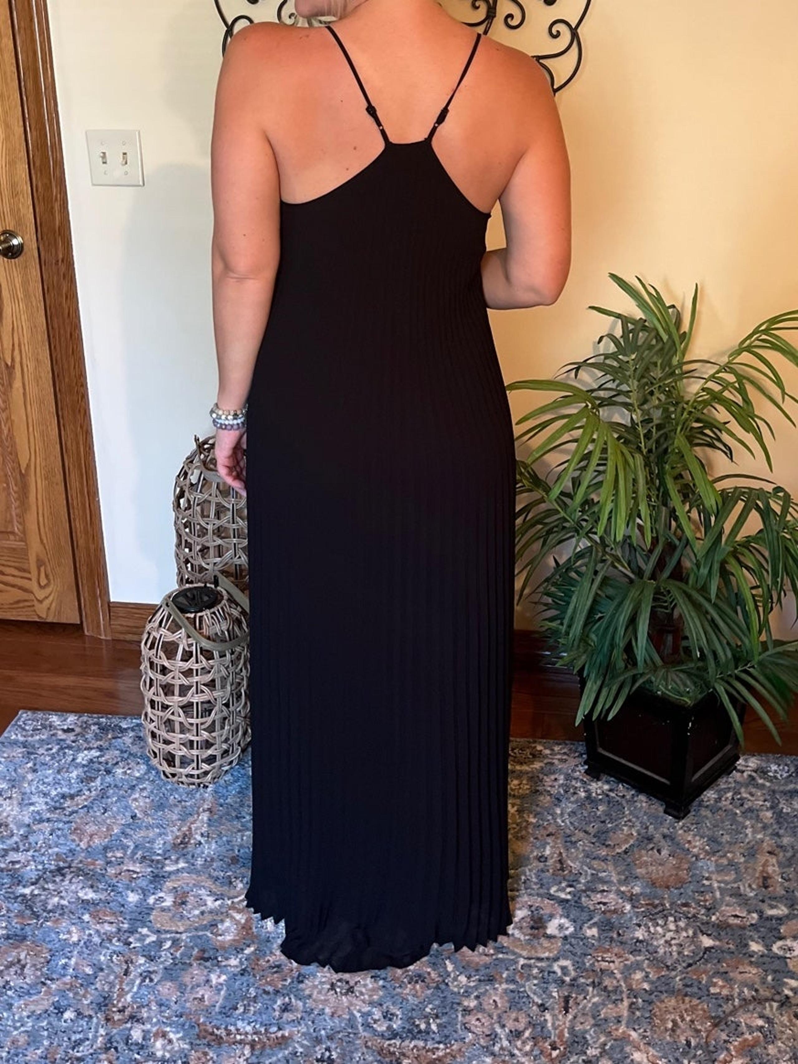 moda international black maxi dresses