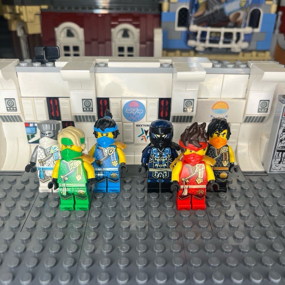 Lego Ninjago Dragons Rising Tournament OG 6 Ninjago Lot of Minifigures